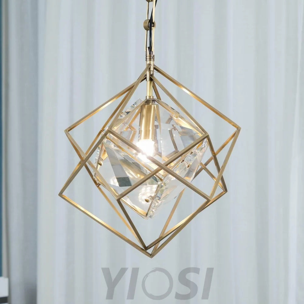 Epic Pendant ∅ 12.8″ x H 12.8″ / Dia 32.5cm x H 32.5cm / Brass Pendant light