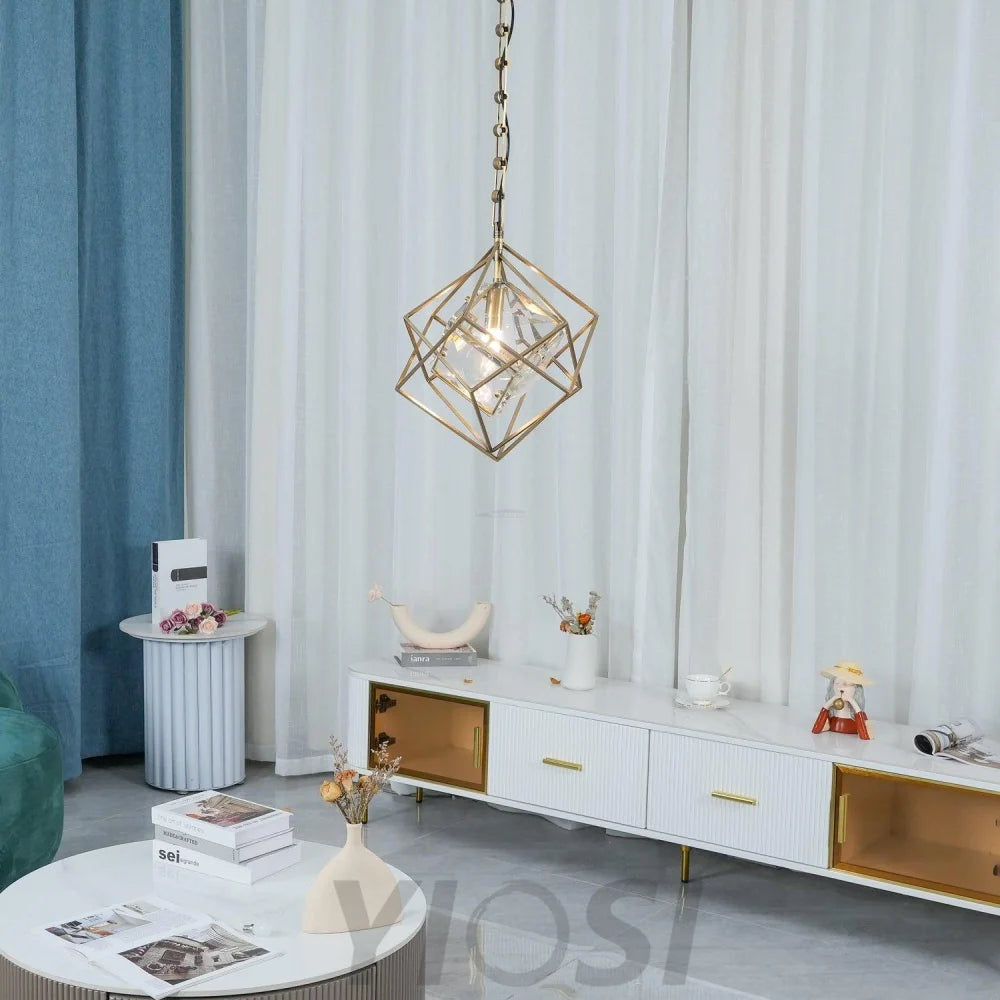 Epic Pendant ∅ 12.8″ x H 12.8″ / Dia 32.5cm x H 32.5cm / Brass Pendant light