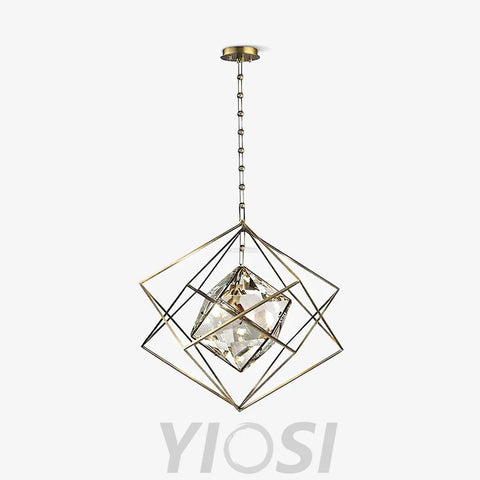 Epic Pendant ∅ 12.8″ x H 12.8″ / Dia 32.5cm x H 32.5cm / Brass Pendant light