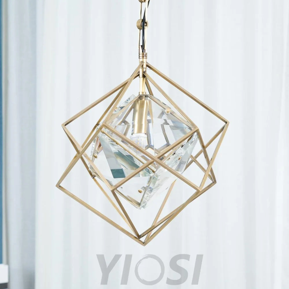 Epic Pendant ∅ 12.8″ x H 12.8″ / Dia 32.5cm x H 32.5cm / Brass Pendant light