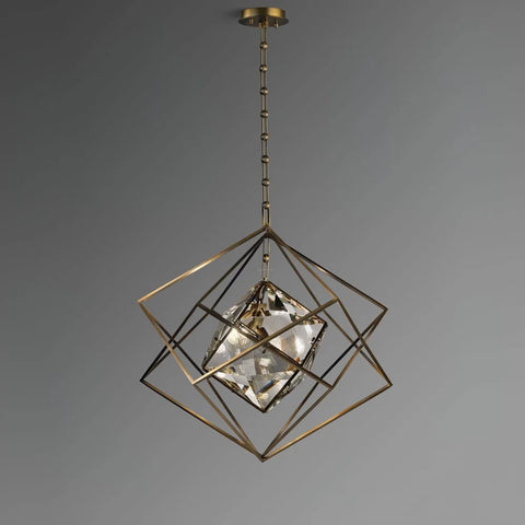Epic Pendant ∅ 12.8″ x H 12.8″ / Dia 32.5cm x H 32.5cm / Brass Pendant light