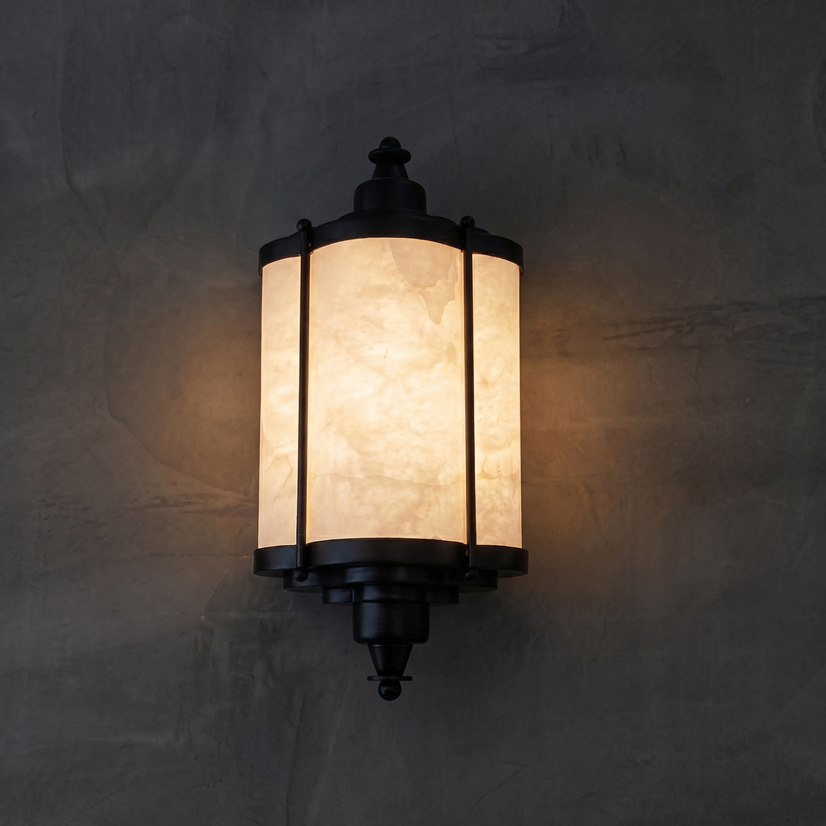 Yiosi Esterno Outdoor Lantern Wall Sconce - Image 1
