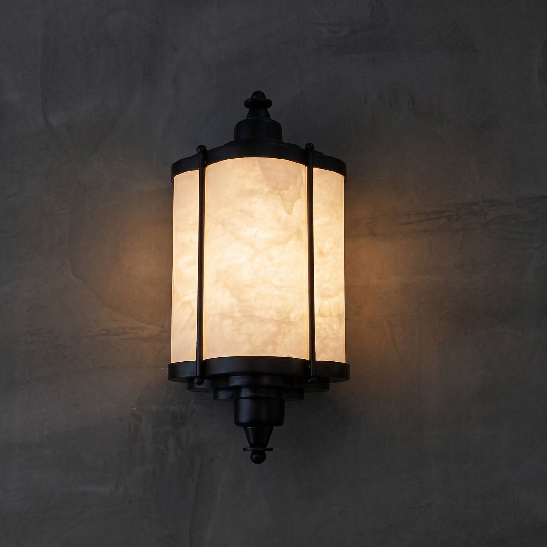 Yiosi Esterno Outdoor Lantern Wall Sconce - Image 1