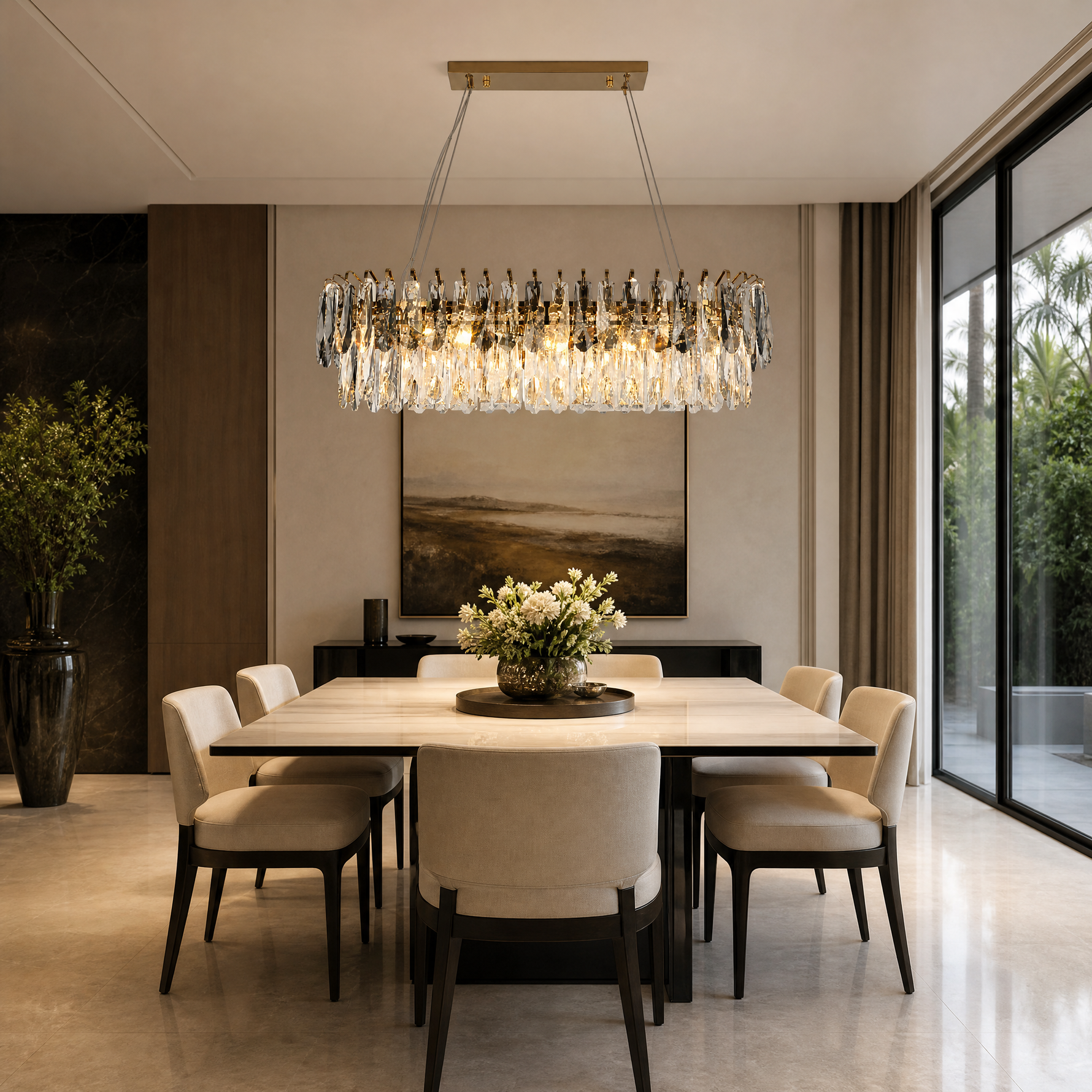 Eterea Crystal Chandelier