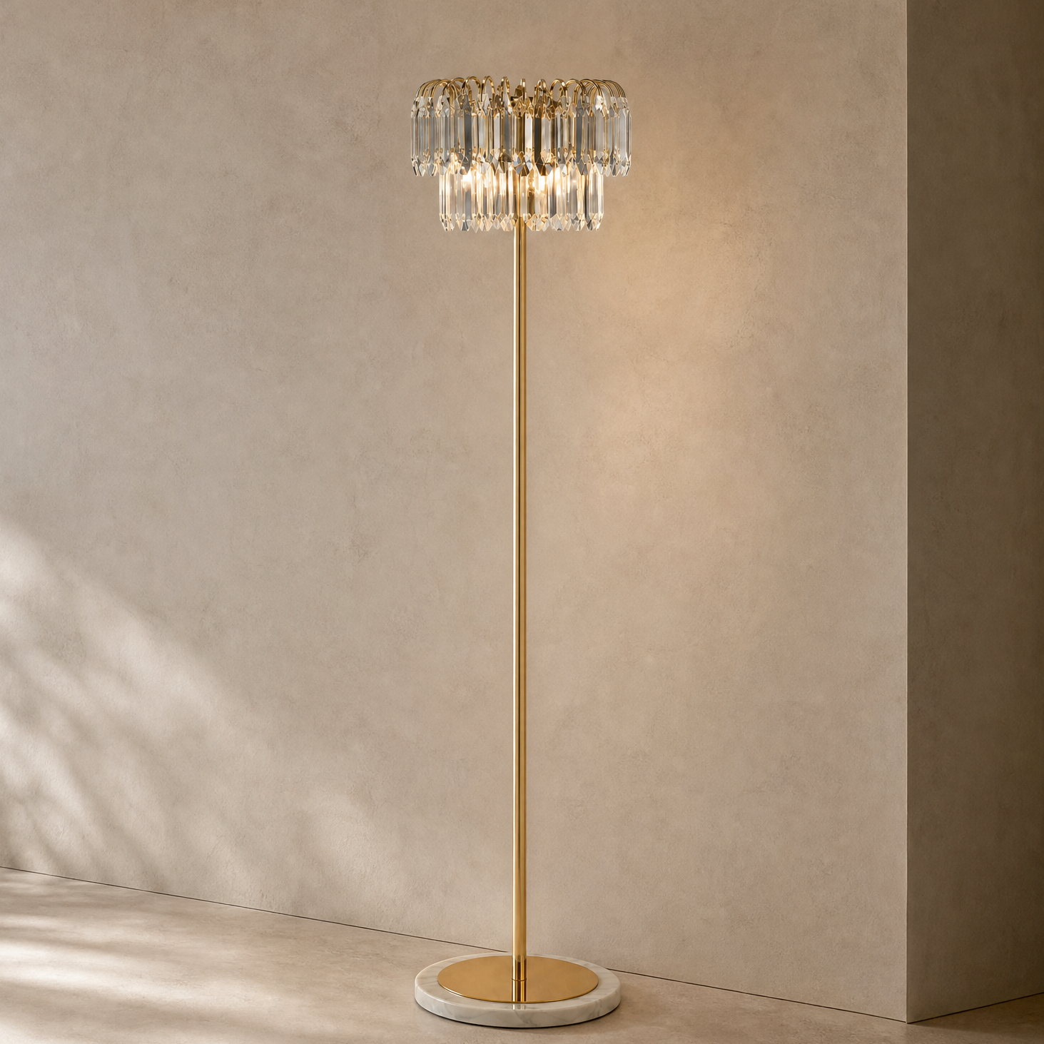 Eterea Crystal Floor Lamp