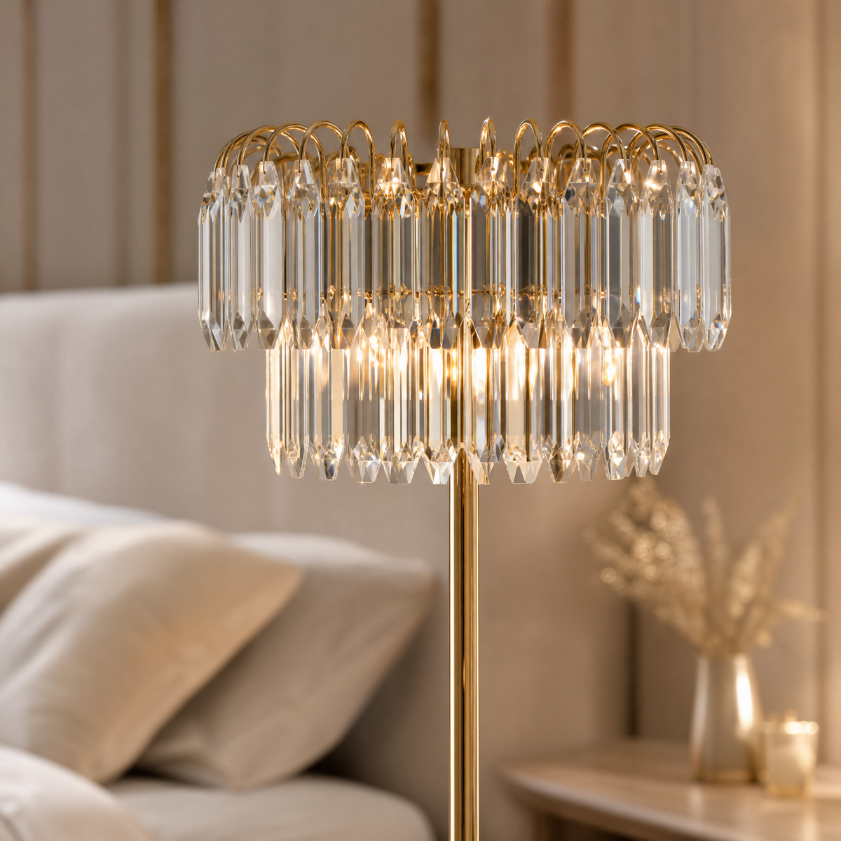 Eterea Crystal Floor Lamp