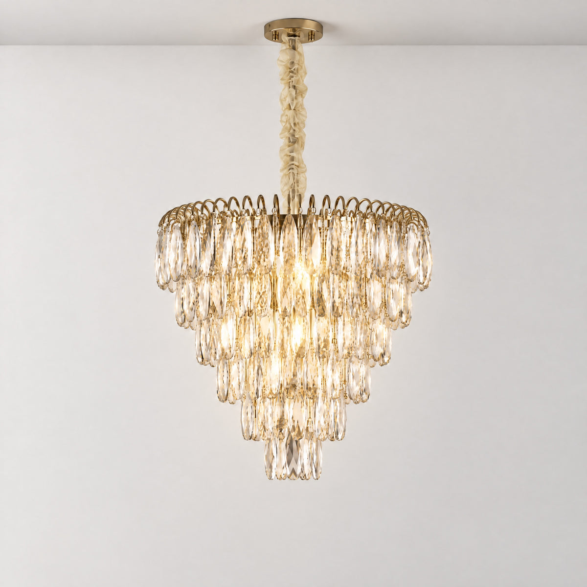 Eterea Crystal Rectangular Chandelier