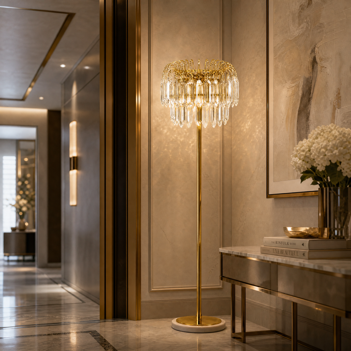 Eterea Crystal Table Lamp