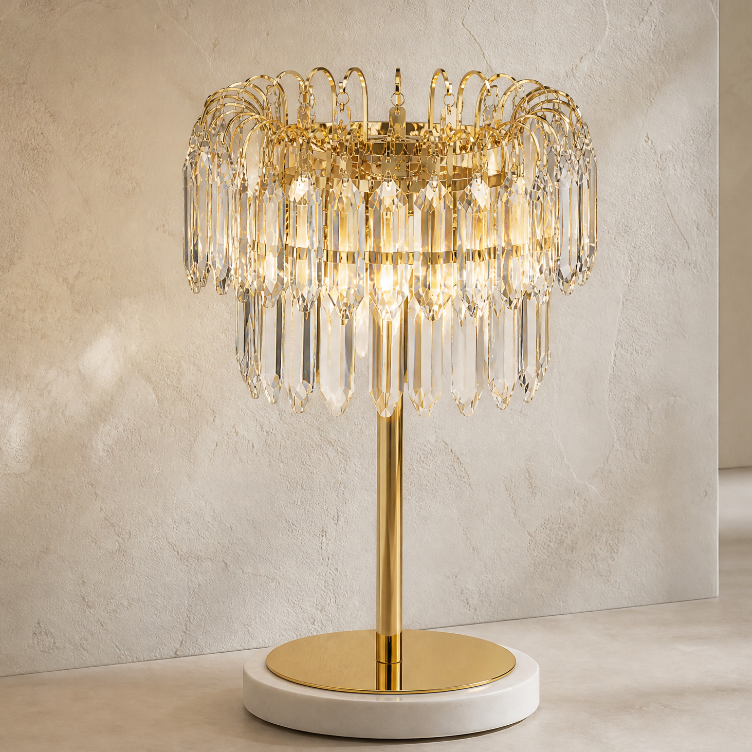 Eterea Crystal Table Lamp