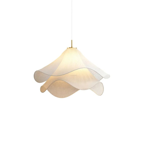 Ethereal Bloom Pendant - Pleated-1-Yiosilamp
