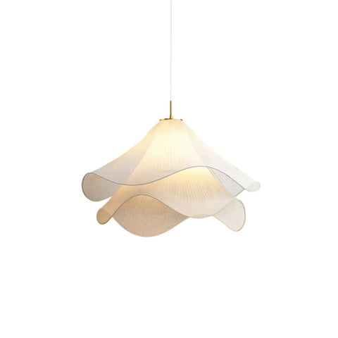 Ethereal Bloom Pendant - Pleated-1-Yiosilamp