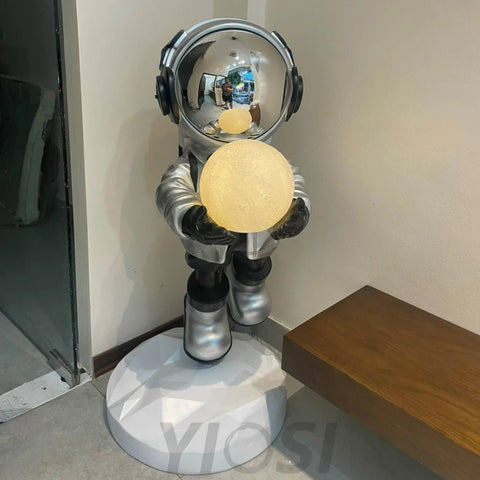 Fantasy Astronaut Built-in Battery Floor Lamp - Creature-1-Yiosilamp