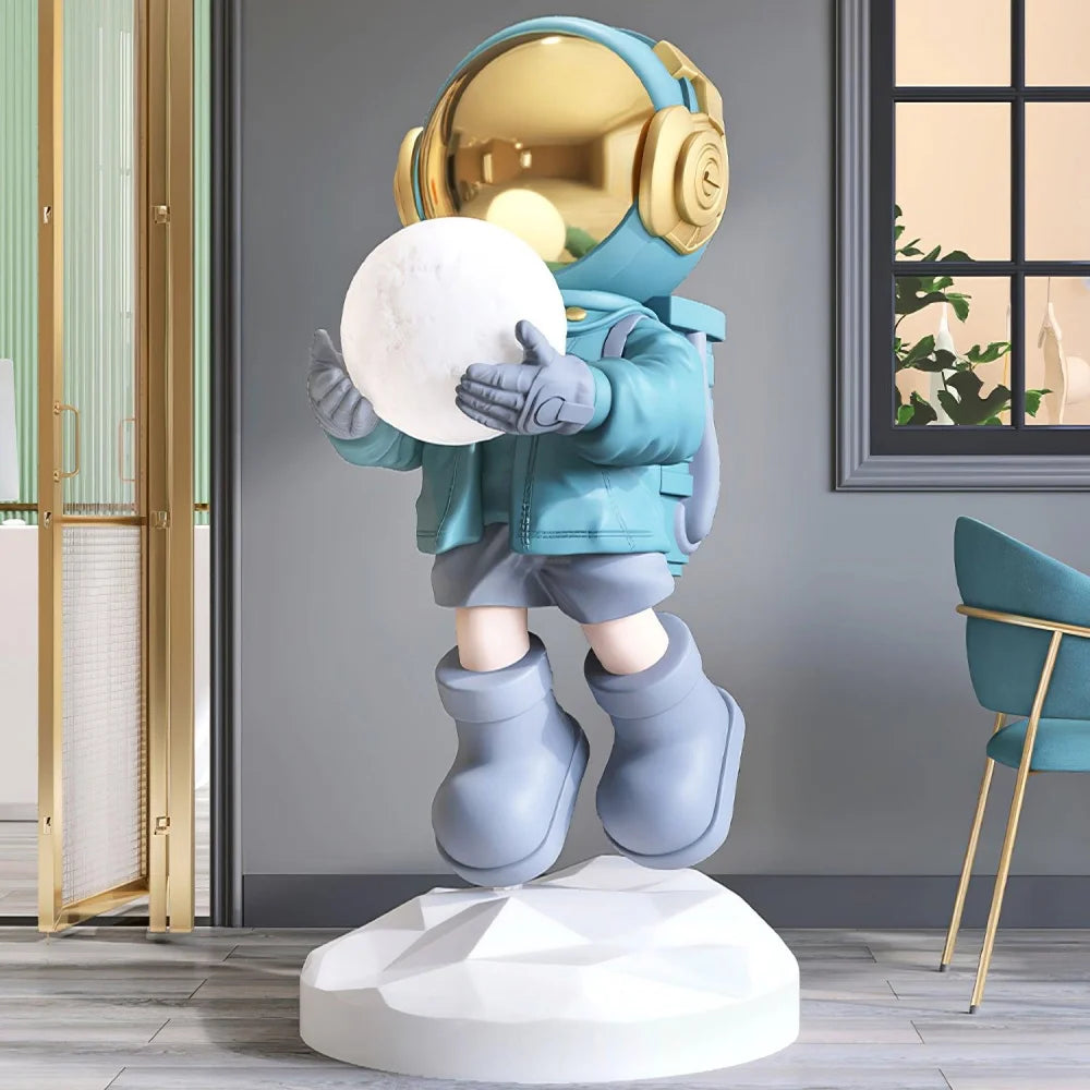 Fantasy Astronaut Built-in Battery Floor Lamp - Creature-1-Yiosilamp