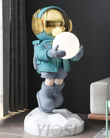 Fantasy Astronaut Built-in Battery Floor Lamp - Creature-1-Yiosilamp