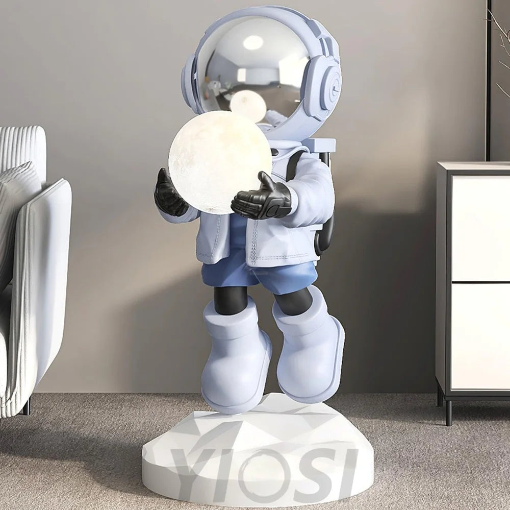 Fantasy Astronaut Built-in Battery Floor Lamp - Creature-1-Yiosilamp