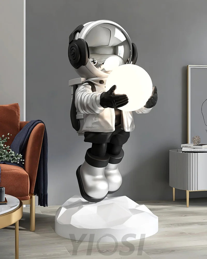 Fantasy Astronaut Built-in Battery Floor Lamp - Creature-1-Yiosilamp