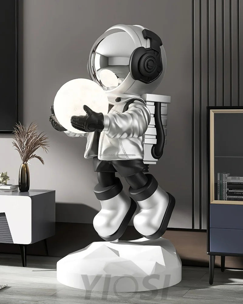 Fantasy Astronaut Built-in Battery Floor Lamp - Creature-1-Yiosilamp