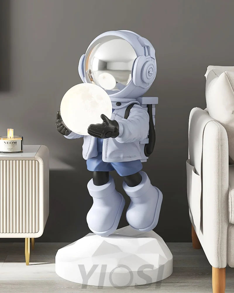 Fantasy Astronaut Built-in Battery Floor Lamp - Creature-1-Yiosilamp