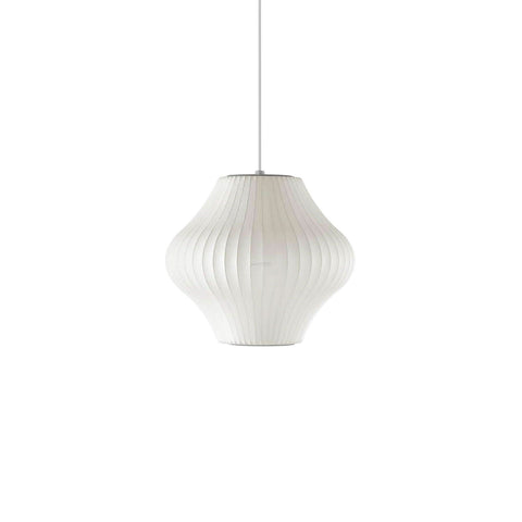 Bubble Pendant Light with Artificial Silk Lampshade - Yiosilamp