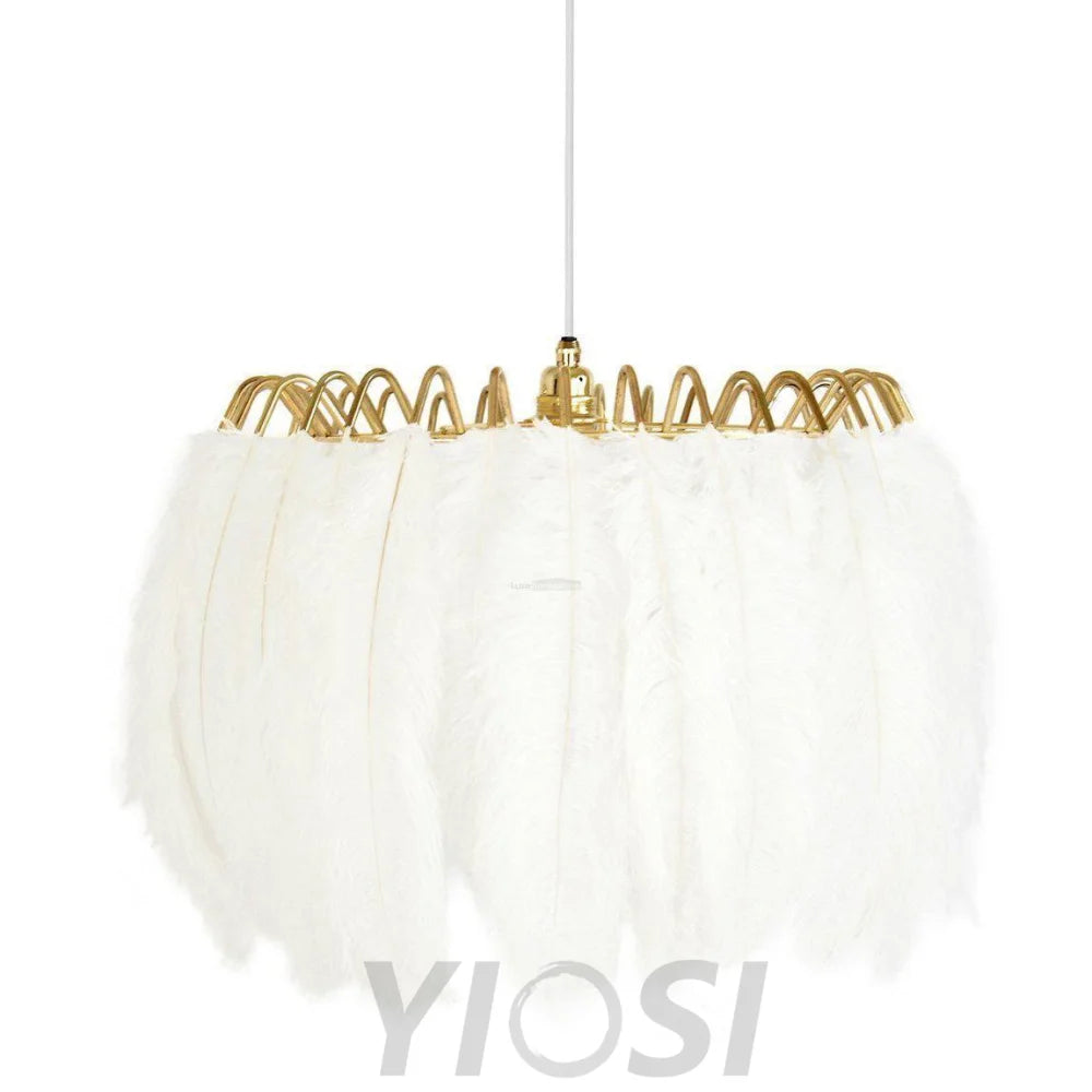 Feather Pendant Lamp ∅ 19.7″ - Feather-1-Yiosilamp