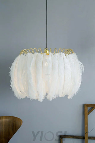 Feather Pendant Lamp ∅ 19.7″ - Feather-1-Yiosilamp