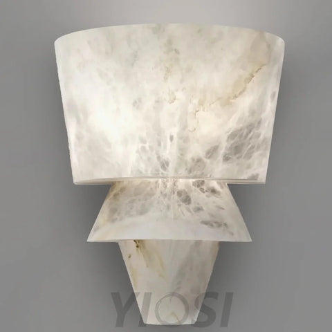 Felix Flo A Modern Alabaster Wall Sconce Light Fixtures