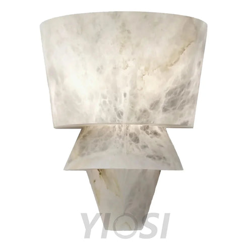 Felix Flo A Modern Alabaster Wall Sconce Light Fixtures