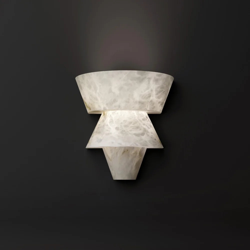 Felix Lab A Alabaster Wall Sconce Light Fixtures