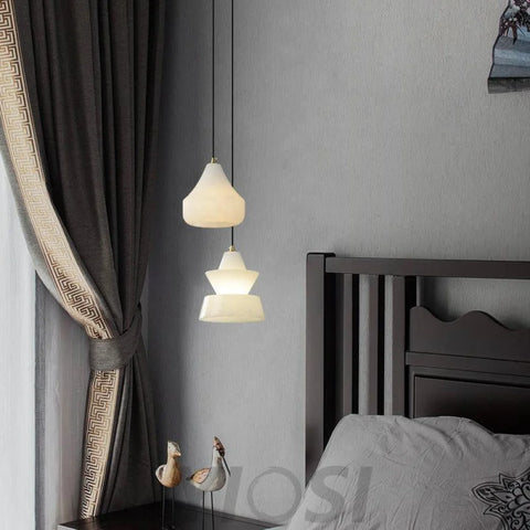 Felix Small Alabaster Pendant Light