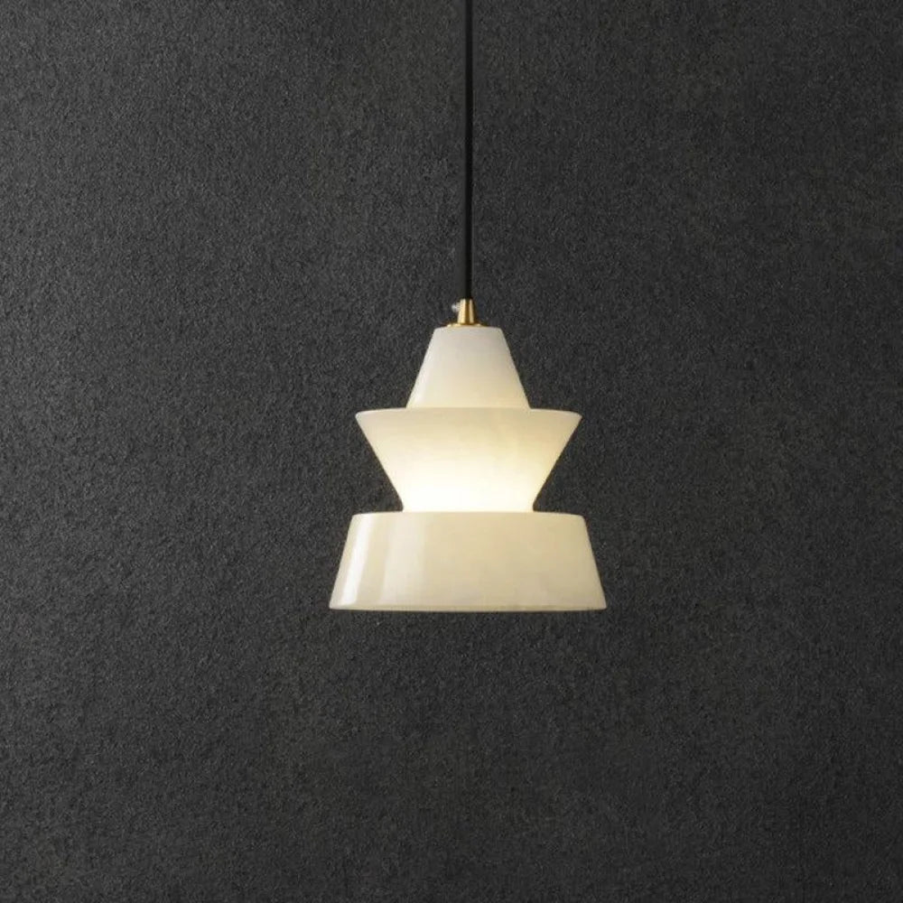 Felix Small Alabaster Pendant Light Large