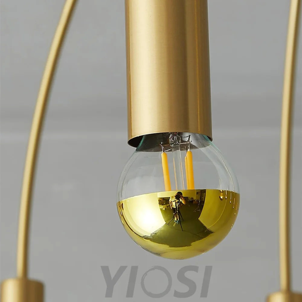 Fireworks Ceiling Lamp with 8/12/16 heads - Bend, Semi Flush Mounts-1-Yiosilamp