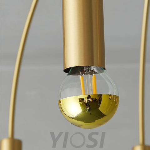 Fireworks Ceiling Lamp with 8/12/16 heads - Bend, Semi Flush Mounts-1-Yiosilamp