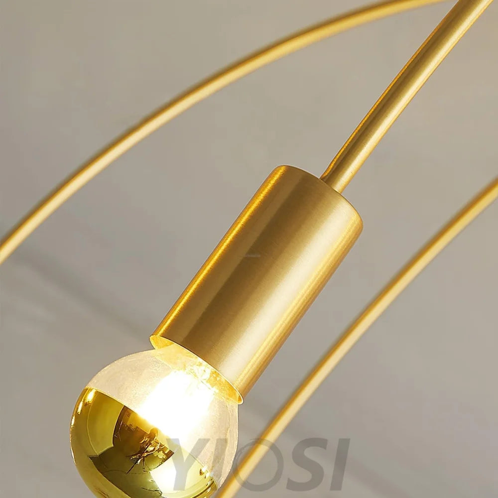 Fireworks Ceiling Lamp with 8/12/16 heads - Bend, Semi Flush Mounts-1-Yiosilamp