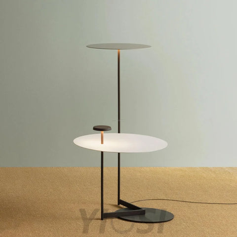 Flat Floor Lamp  ∅ 29.9″ - Yiosilamp