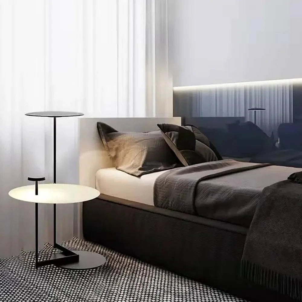 Flat Floor Lamp  ∅ 29.9″ - Yiosilamp