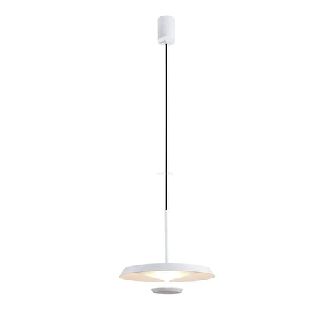 Flat Pendant Light ∅ 9.8″ - Earring-1-Yiosilamp