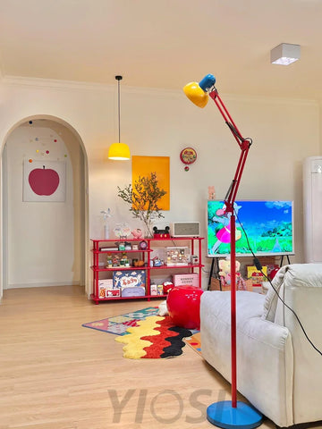 Flexi Bright Floor Lamp  ∅ 11″ Flexible - Flexible-1-Yiosilamp