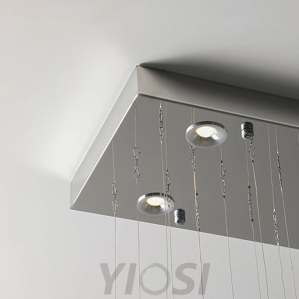 Floating Butterfly Chandelier L 47.2″ - Yiosilamp
