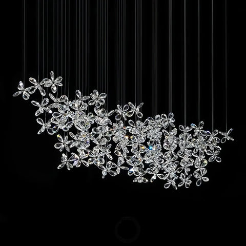 Floating Butterfly Chandelier L 47.2″ - Yiosilamp