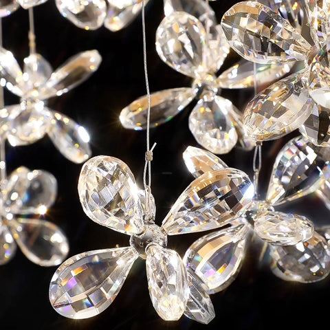 Floating Butterfly Chandelier L 47.2″ - Yiosilamp