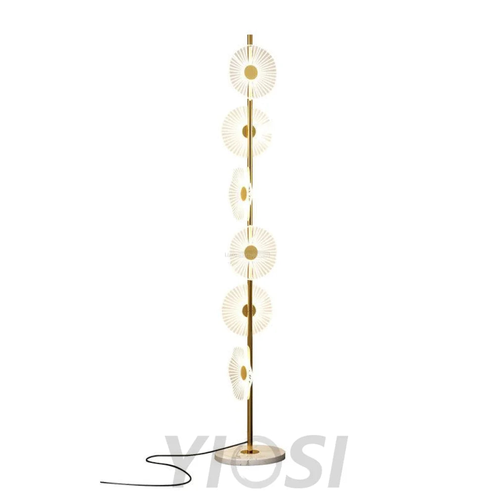 Floating Raindrop Floor Lamp ∅ 9.8″ - Horn-1-Yiosilamp