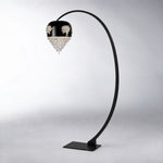 Floral Glory Modern Sculptural Floor Lamp – lights off