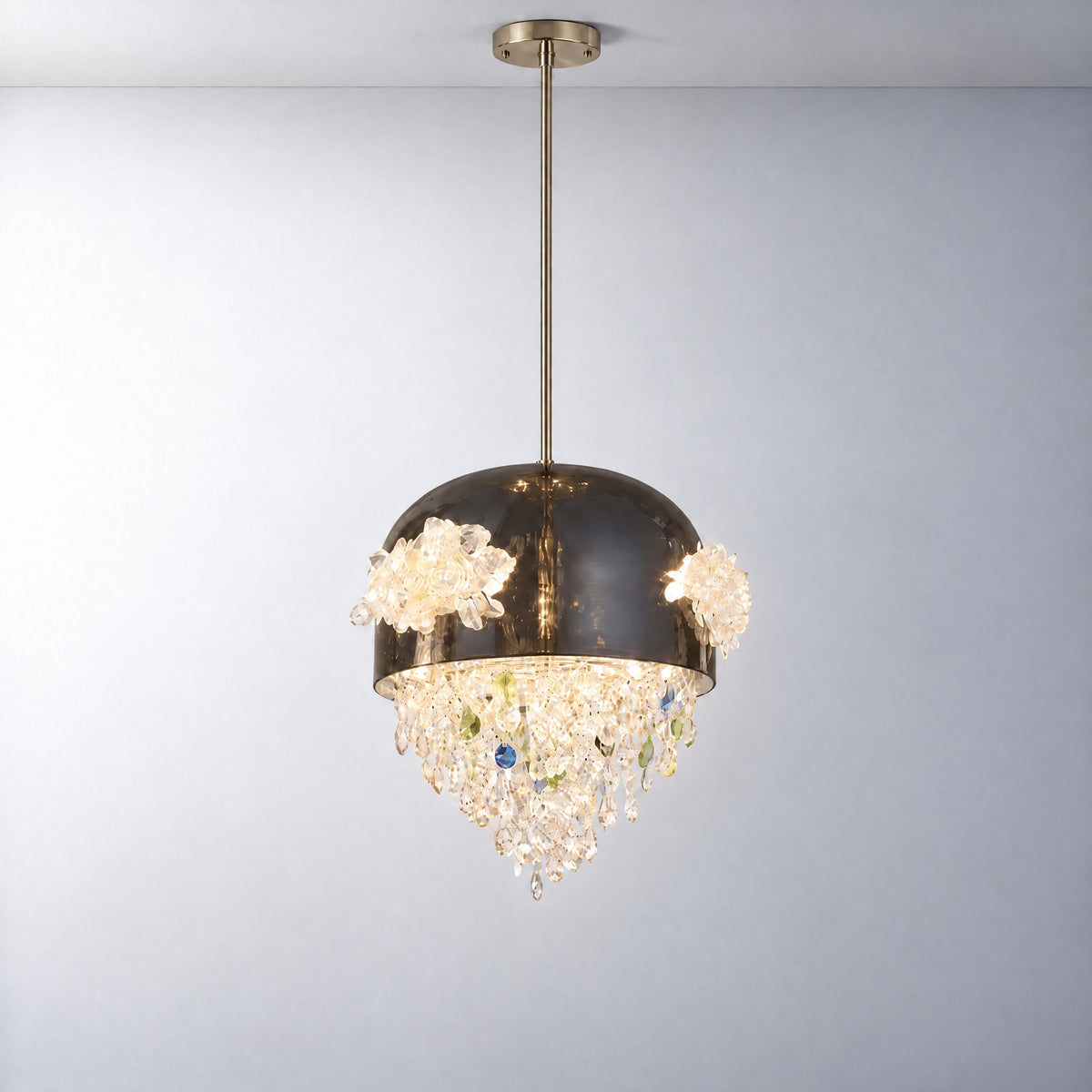 Floral Glory Modern Sculptural Pendant Light