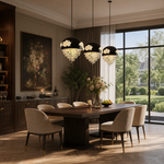 Floral Glory Modern Sculptural Pendant Light