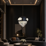 Floral Glory Modern Sculptural Pendant Light - main