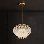 Floral Glory Modern Sculptural Pendant Light - main