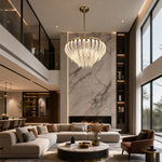Floral Glory Modern Sculptural Pendant Light - scene
