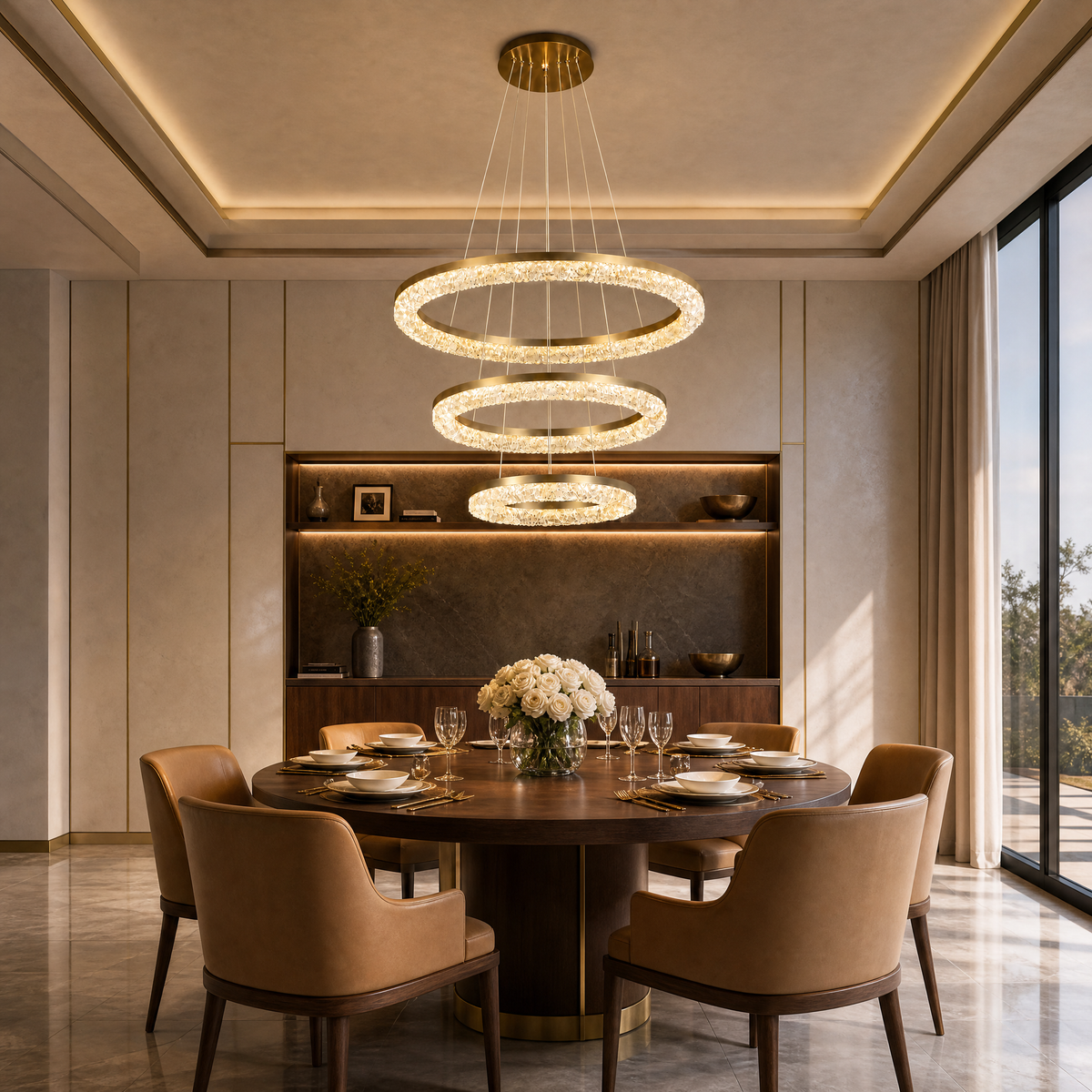 Flourish Modern Sculptural Pendant Light