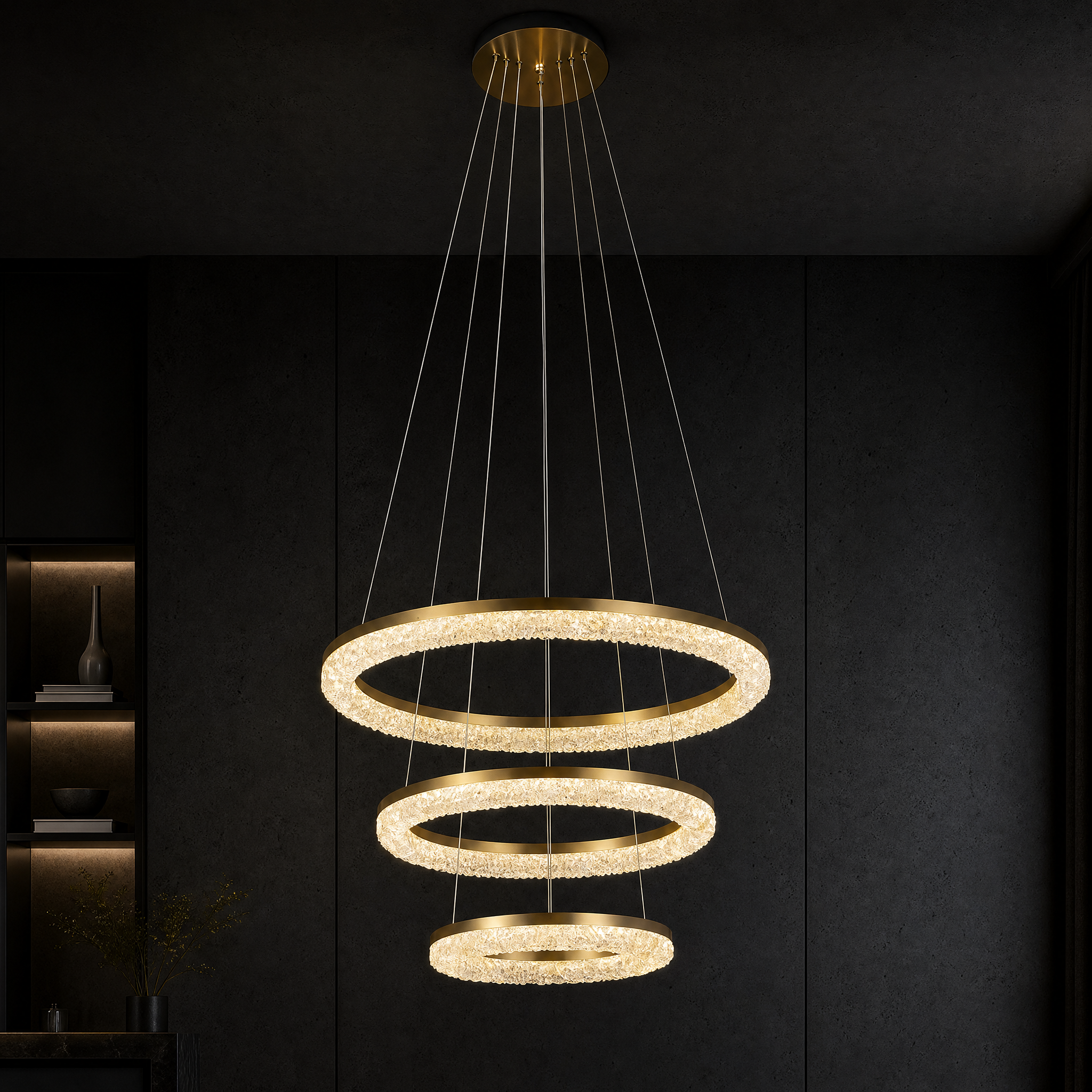 Flourish Modern Sculptural Pendant Light - main