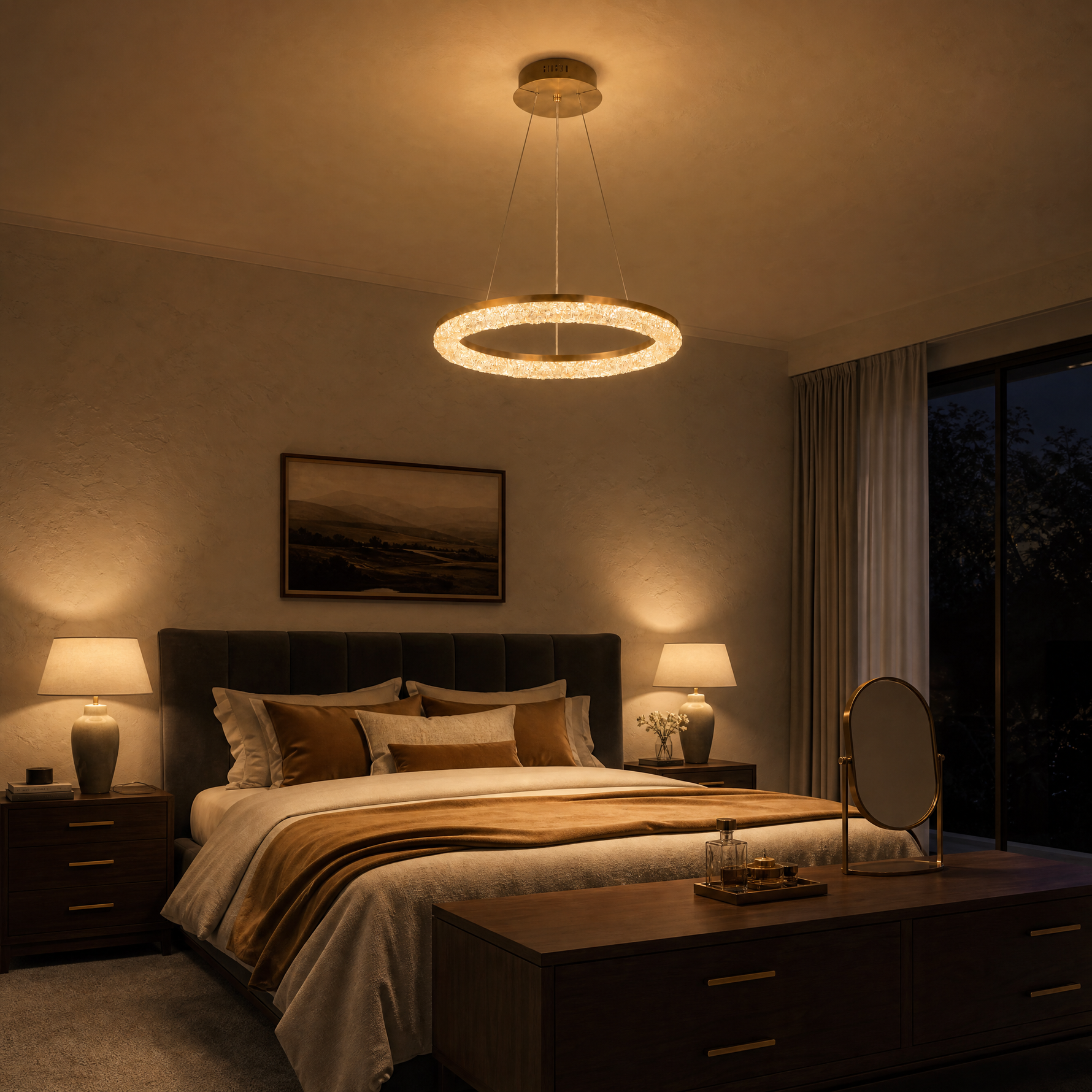 Flourish Modern Sculptural Pendant Light